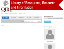 Tablet Screenshot of lib.ojrsd.com